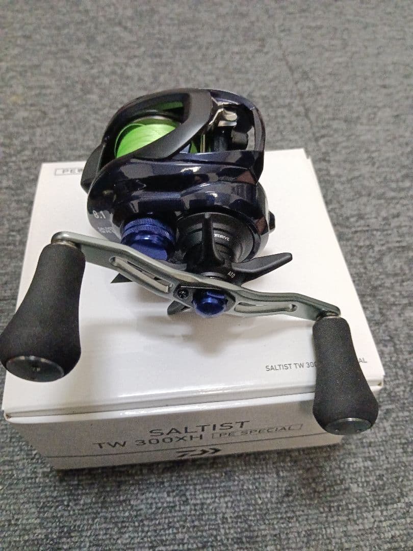 ダイワ　ソルティスト300XH PE SPECIAL 右　使用回数3回短時間