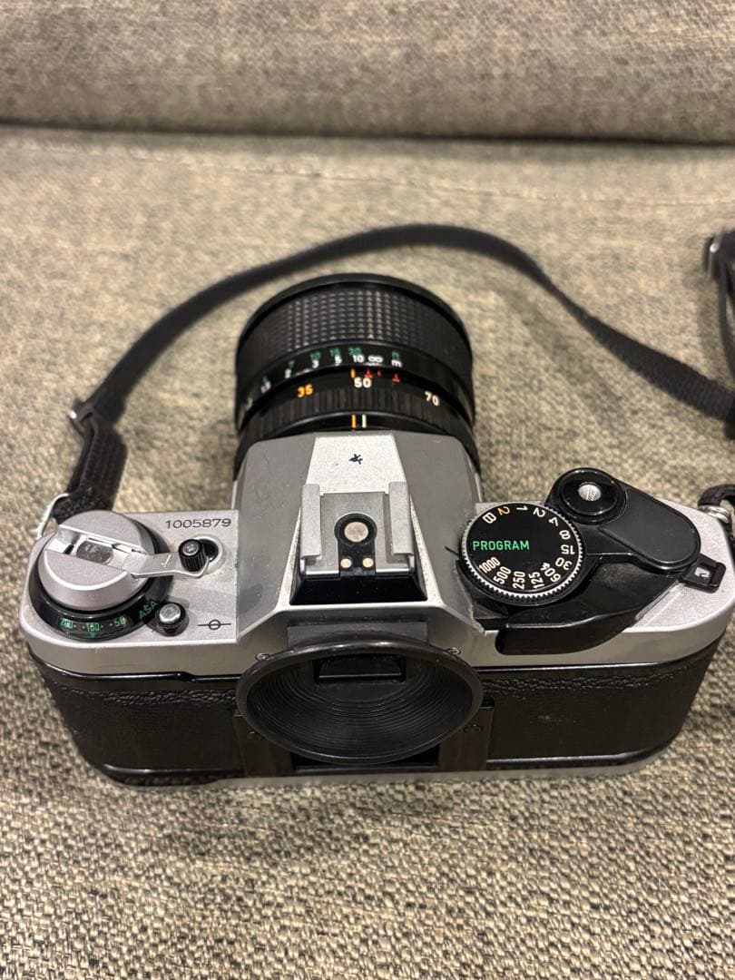まとめ売りレンズ追加動作未確認 Canon AE-1 シルバー 一眼レフカメラ