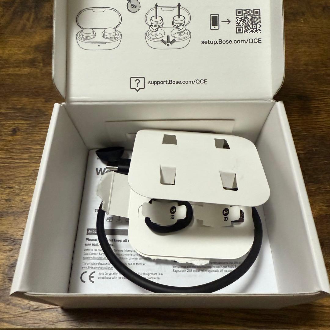 【ほぼ未使用】Bose QuietComfort Earbuds Black