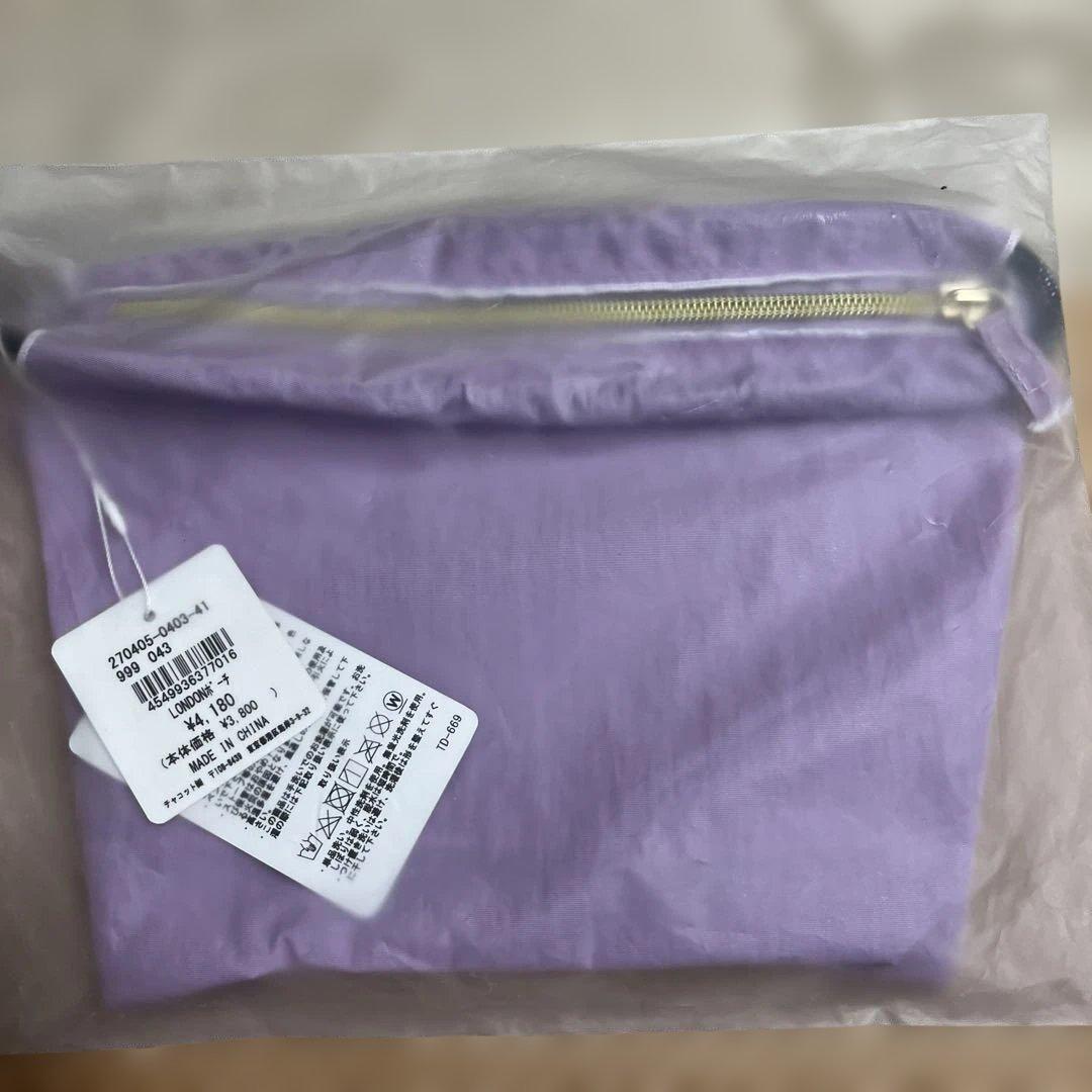 ball＆chain エコバッグ　ポーチ&Ｌサイズ　チャコット　ロンドン