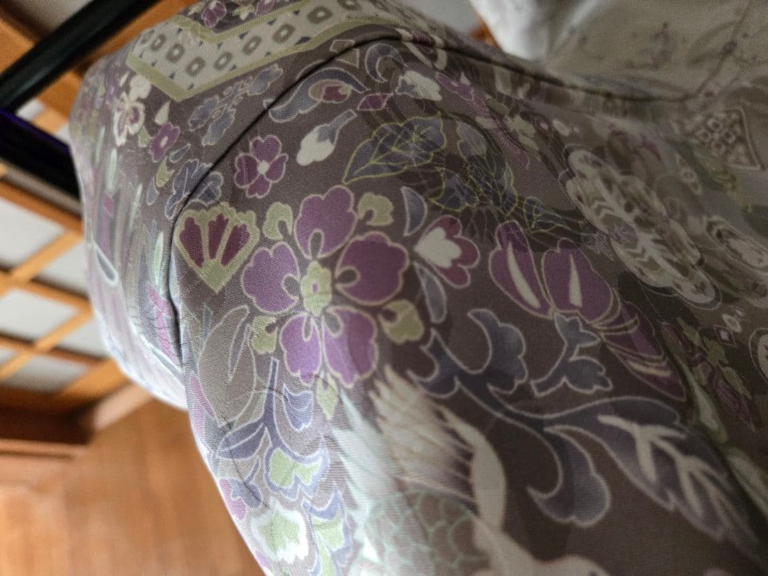 新品❤高級訪問着「和洋が織り成す逸品」東京ますいわ屋誂え◾トールサイズ　裄72