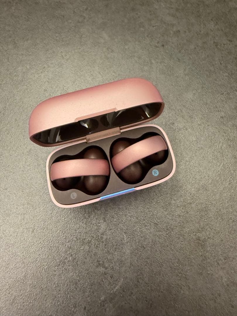 Soundcore ピンク ワイヤレス イヤホン イヤーカフ AeroClip