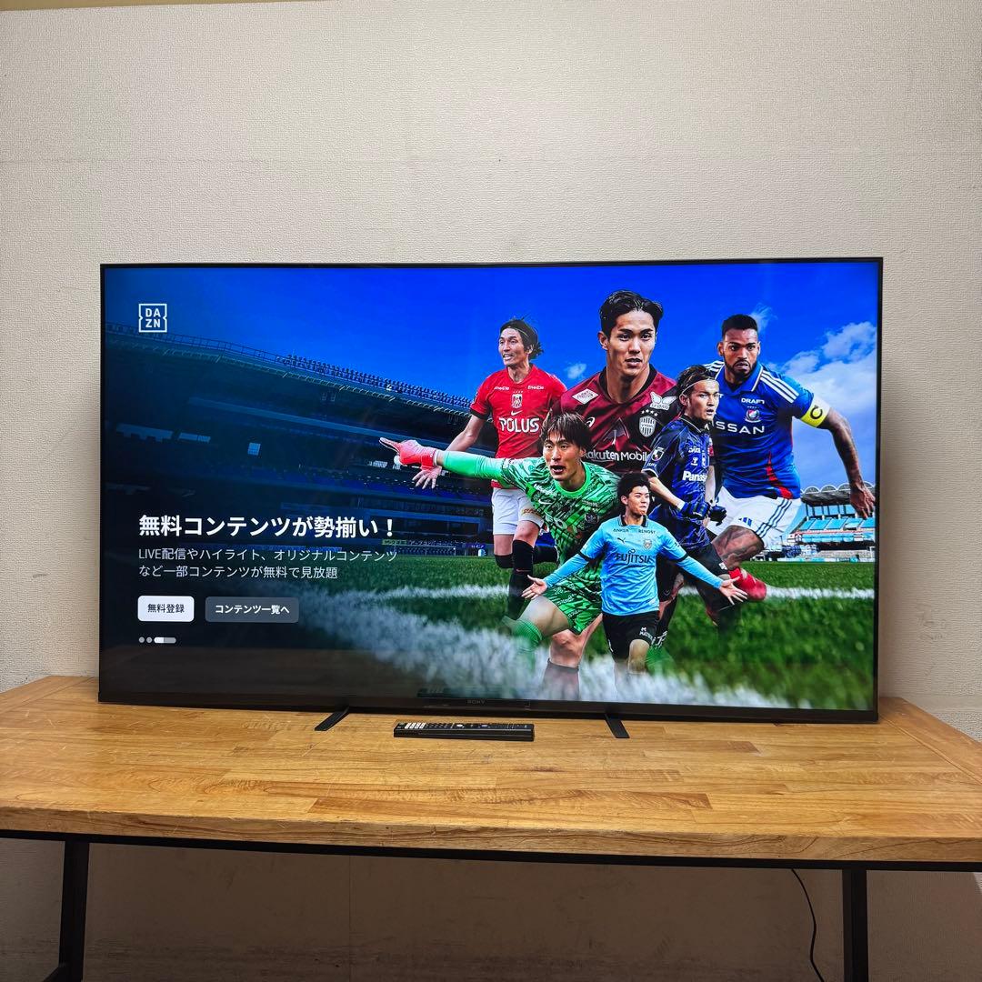 SONY 65V型 4K液晶テレビ BRAVIA KJ-65X80WK 23年製