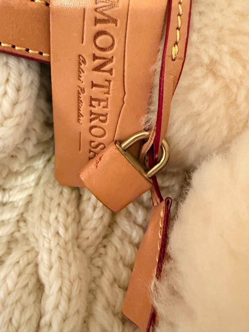 ムートンバッグ　monterosa モンテローザ muku ムク　大サイズ