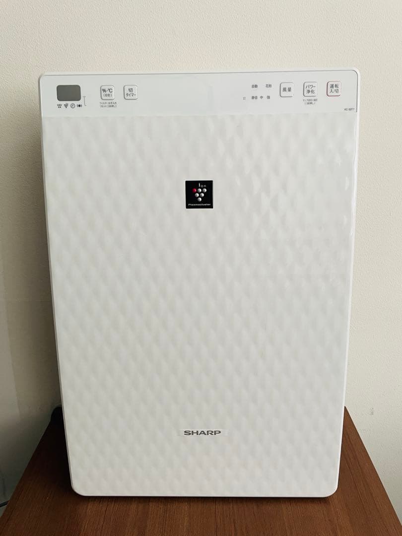 シャープ 加湿空気清浄機 KC-30T7-W 2021年製 クリーニング済　美品