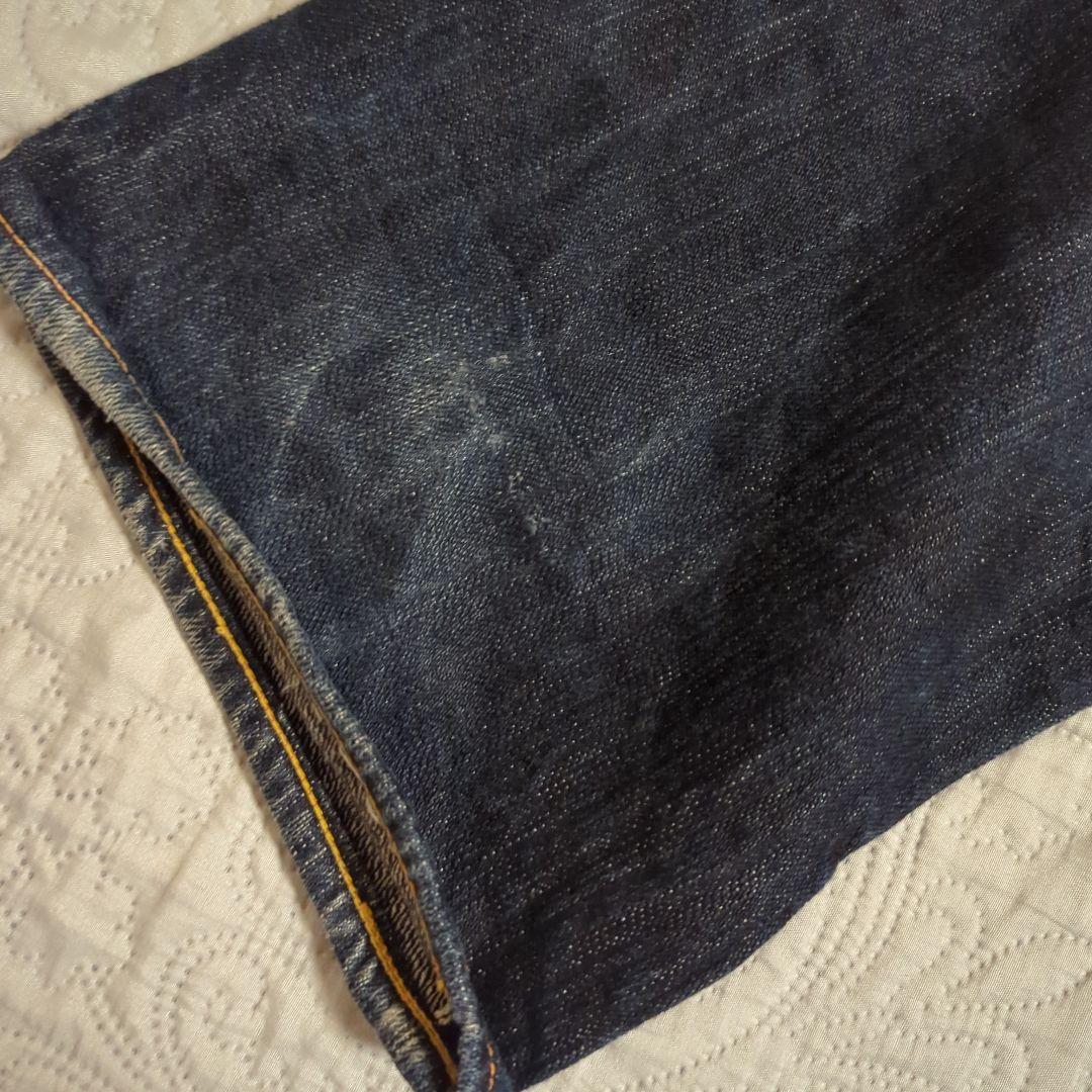 evisu　ジーンズ　日本製　2000　w38 ビッグカモメ　濃紺　ヤマネ　山根
