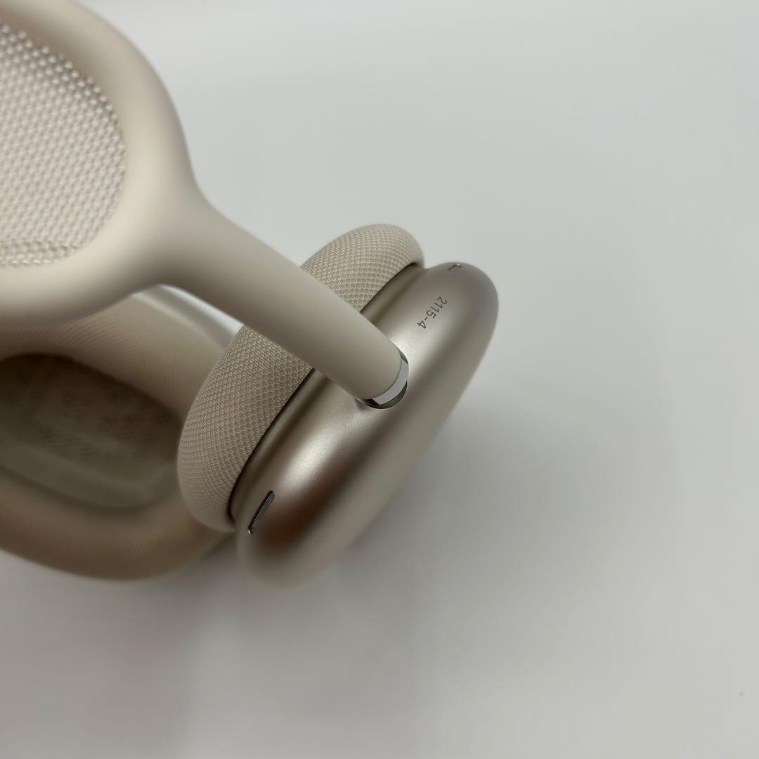 [美品] AirPods Max スターライト Model A3184 アップル