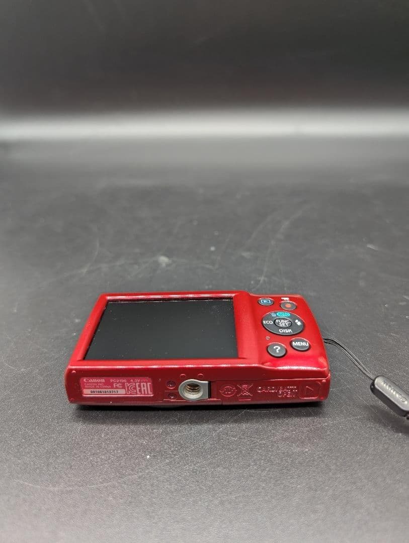 【動作確認済】Canon IXY 160 コンパクトデジタルカメラ レッド