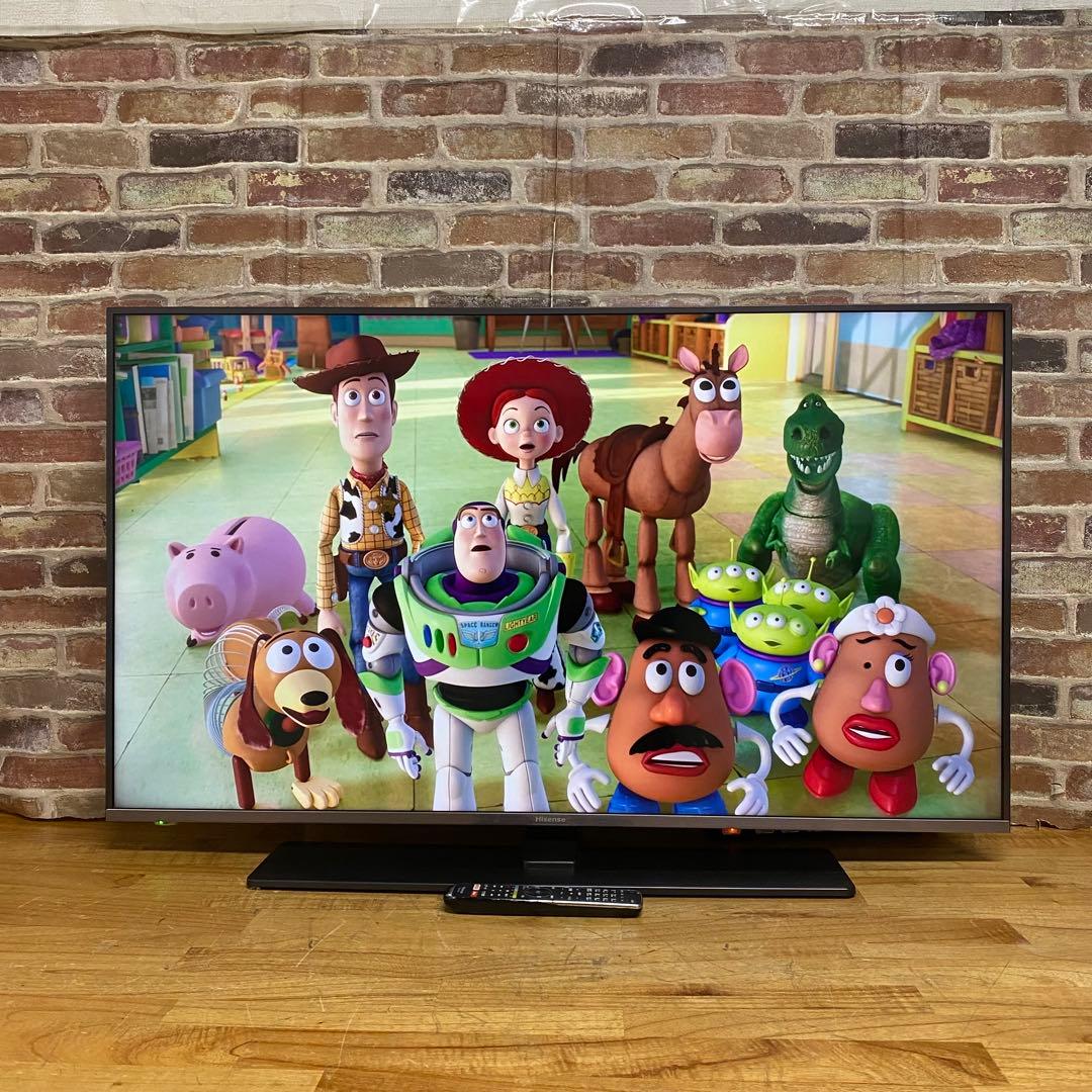 ハイセンス 50V型 4K 液晶テレビ 50A6800 スマートテレビ アプリ○