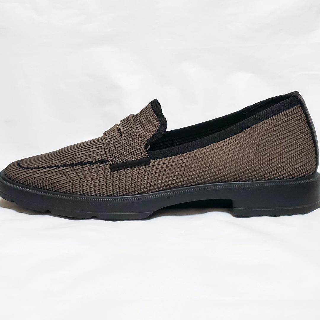 【極美品】ステッピ　オンワード　撥水　洗える　ローファー　25㎝