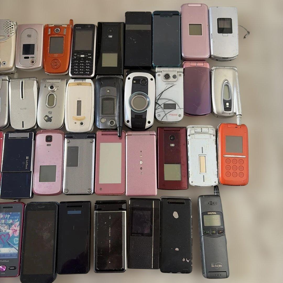 ジャンク品 ガラケー 42台 セット まとめ