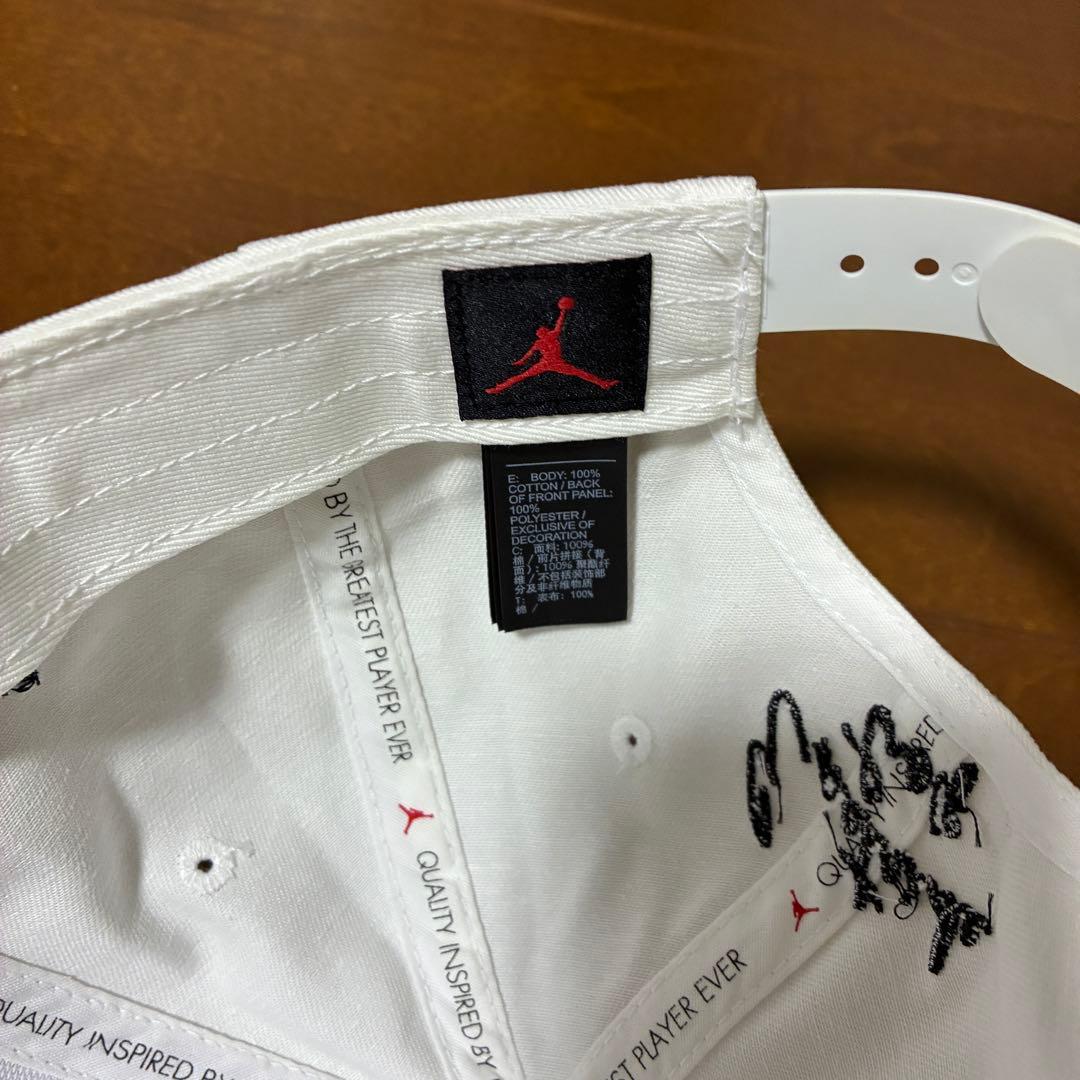 ジョーダン×イーストサイドゴルフ キャップ 美品 ホワイト / ブラウン