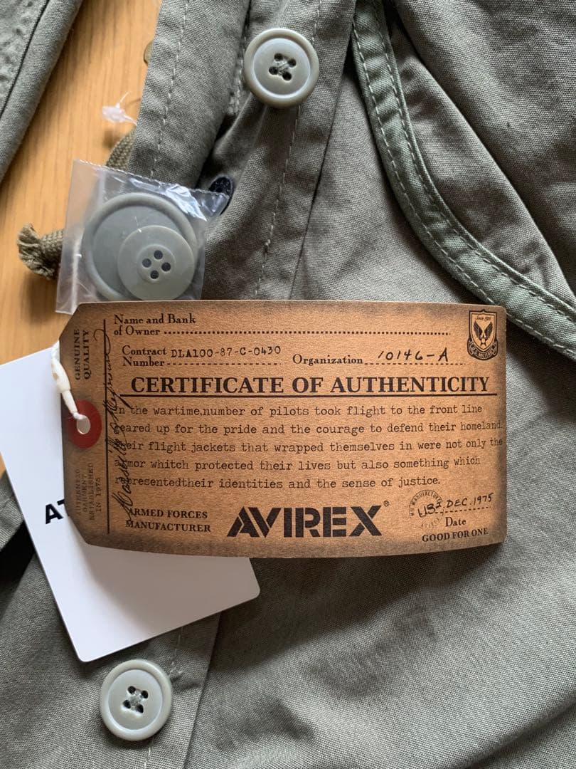 AVIREX モッズパーカー