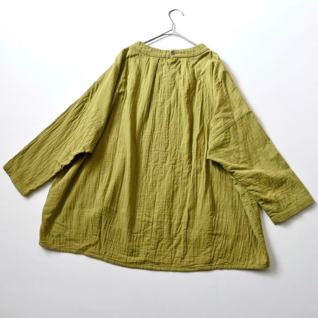 群言堂 里山パレット ガーゼ プルオーバー ブラウス