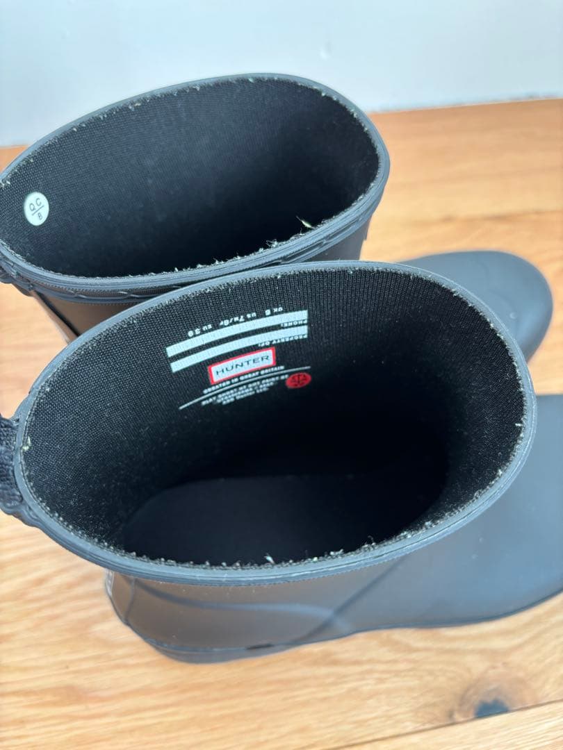 【美品】 HUNTER PLAY DOT BOOT UK6 25cm