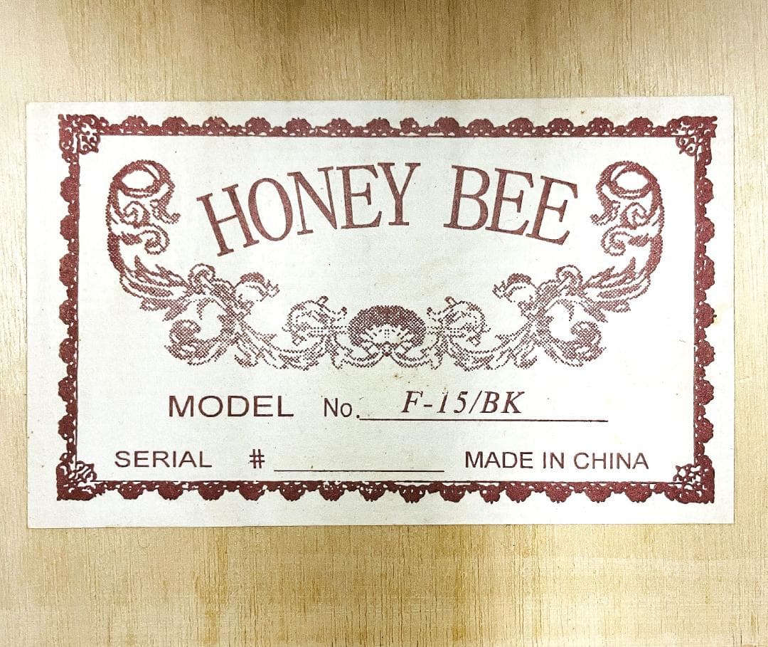 HONEY BEE F-15/BK ハニービー アコースティックギター【整備品】