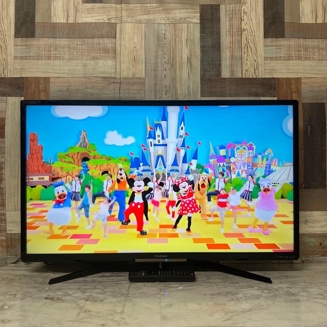 即日受渡❣️全国送料込フナイ40V型HDD録画機能内蔵テレビ見ながら録画も可能。