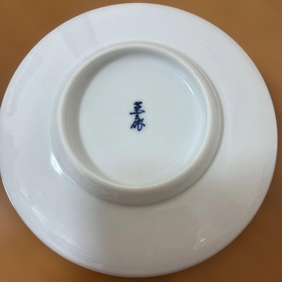 専用！　　【箱なし】人間国宝　井上萬二　白磁　皿　稲穂柄　有田焼　2枚まとめ売り