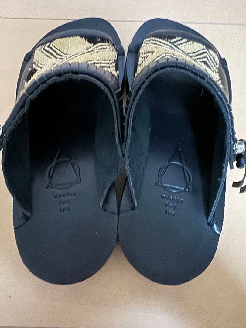 【美品】WONDERFULLLIFE KUBASANDAL クバサンダル