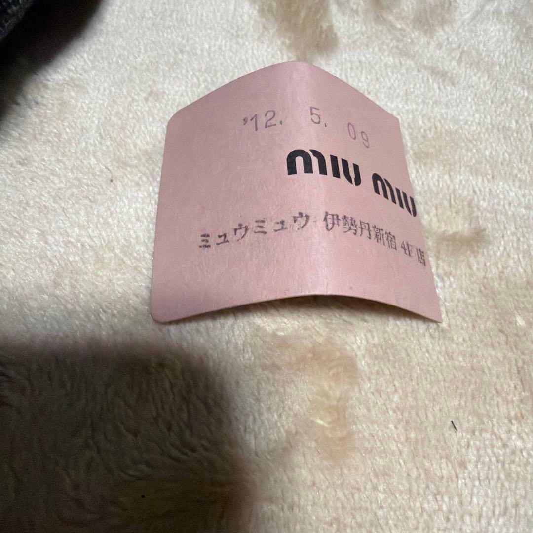 miu miu パッチワークショルダーバッグ 珍しいお品物です