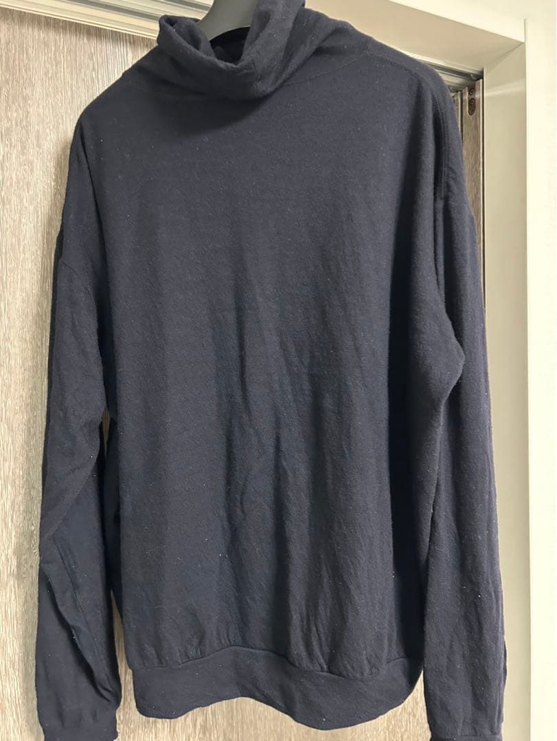 COMOLI ウール天竺 長袖タートルネック サイズ3