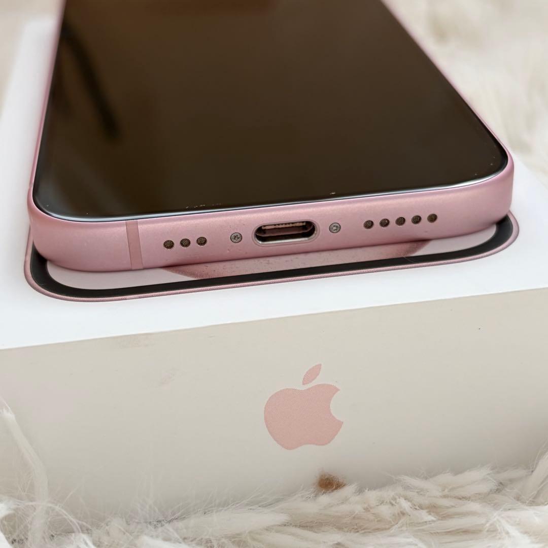Apple iPhone 15 ピンク 本体 512GB フィルム付き