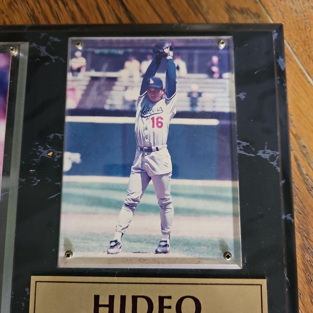 野茂英雄　Hideo Nomo 記念プレート #16