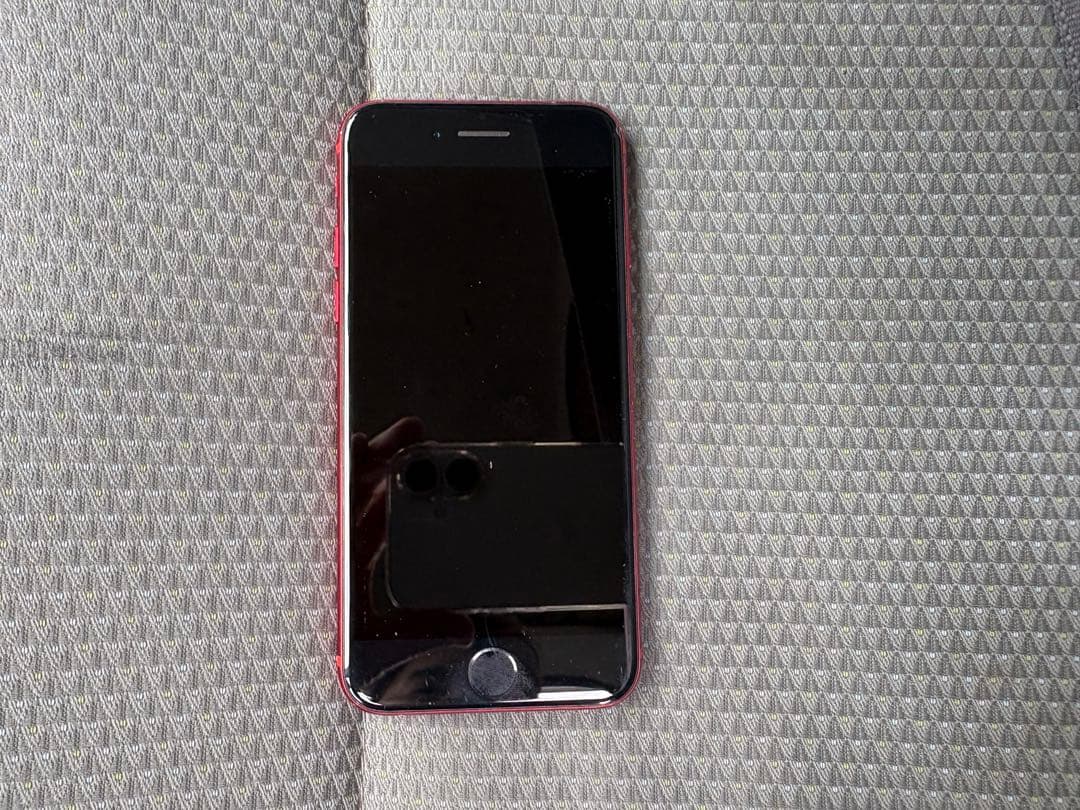 iPhoneSE （第2世代）128GB レッド　バッテリー残量75%