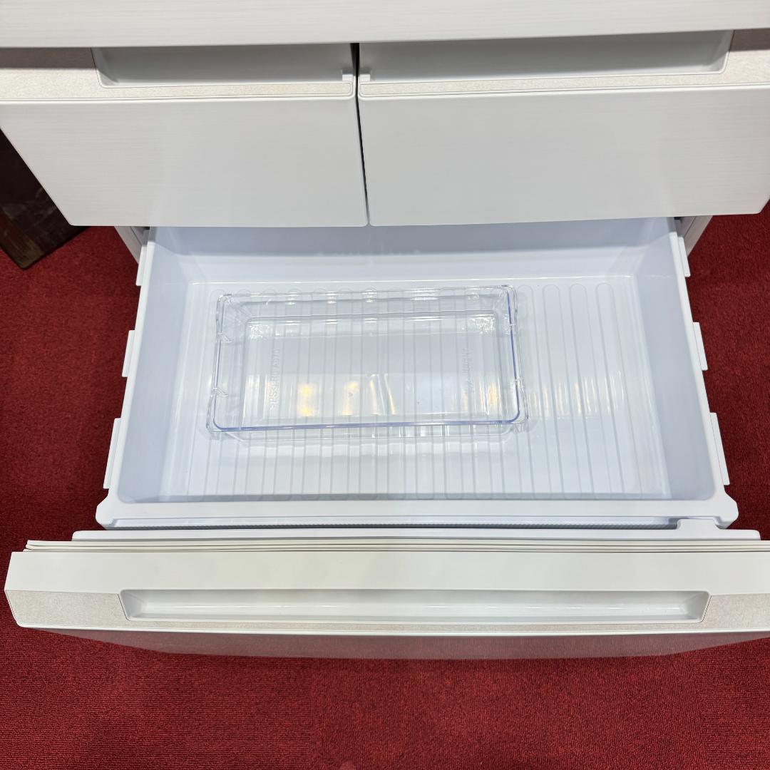 東京23区送料無料　極美品シャープ６ドア冷蔵庫457L 2023年製