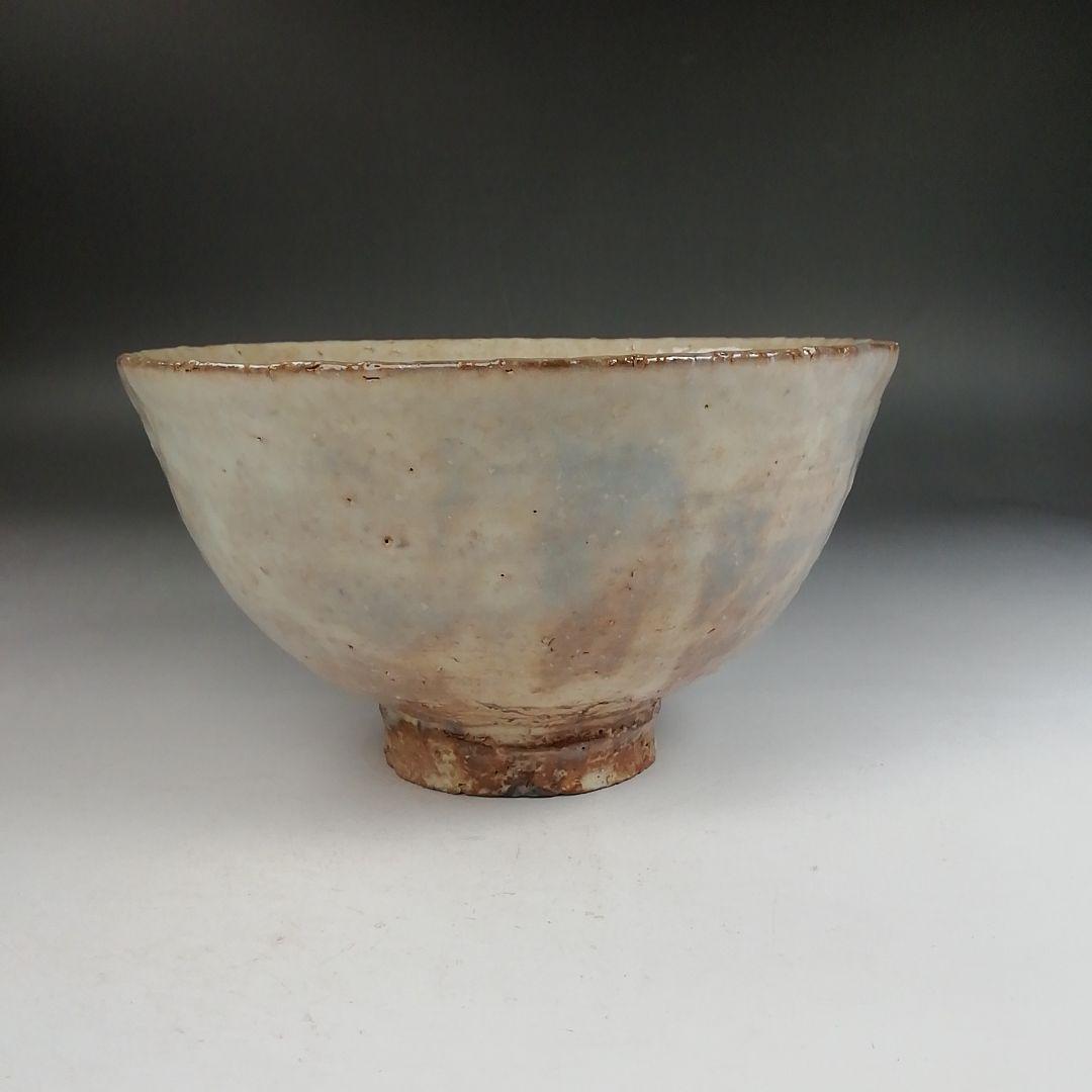 Ｗ２１７　茶碗　『萩焼』『大和萬山 造』　共箱　抹茶碗　茶道具