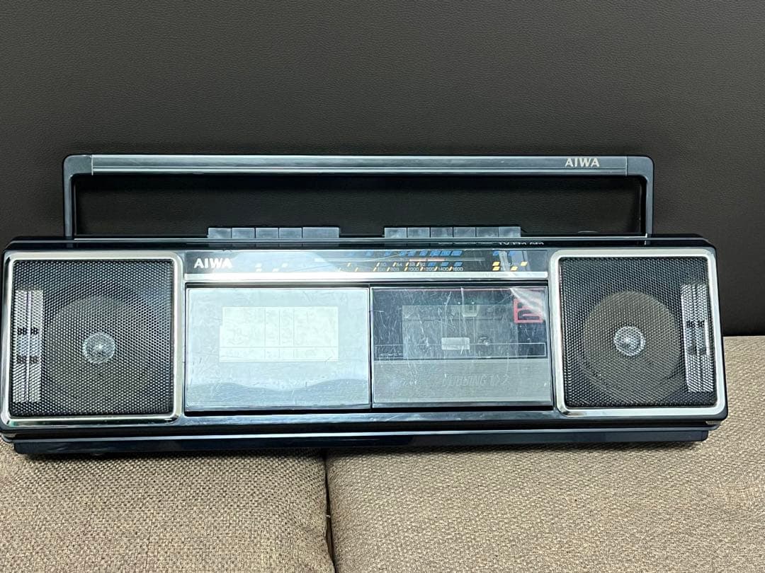 AIWA アイワ ダブルラジカセ　CS-W10