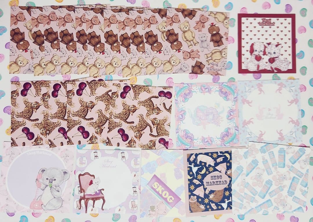 作家　メモ　まとめ売り　国内　バラメモ　skog スコーグ