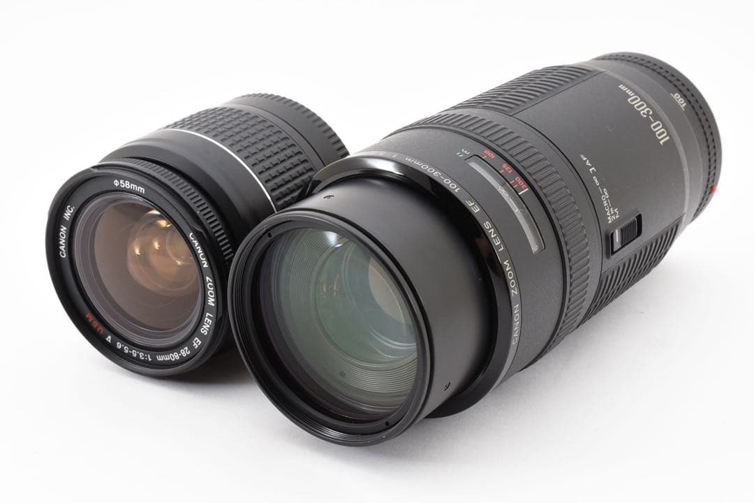 保証付き/Canon EOS 6D mark II標準&望遠ダブルレンズセット