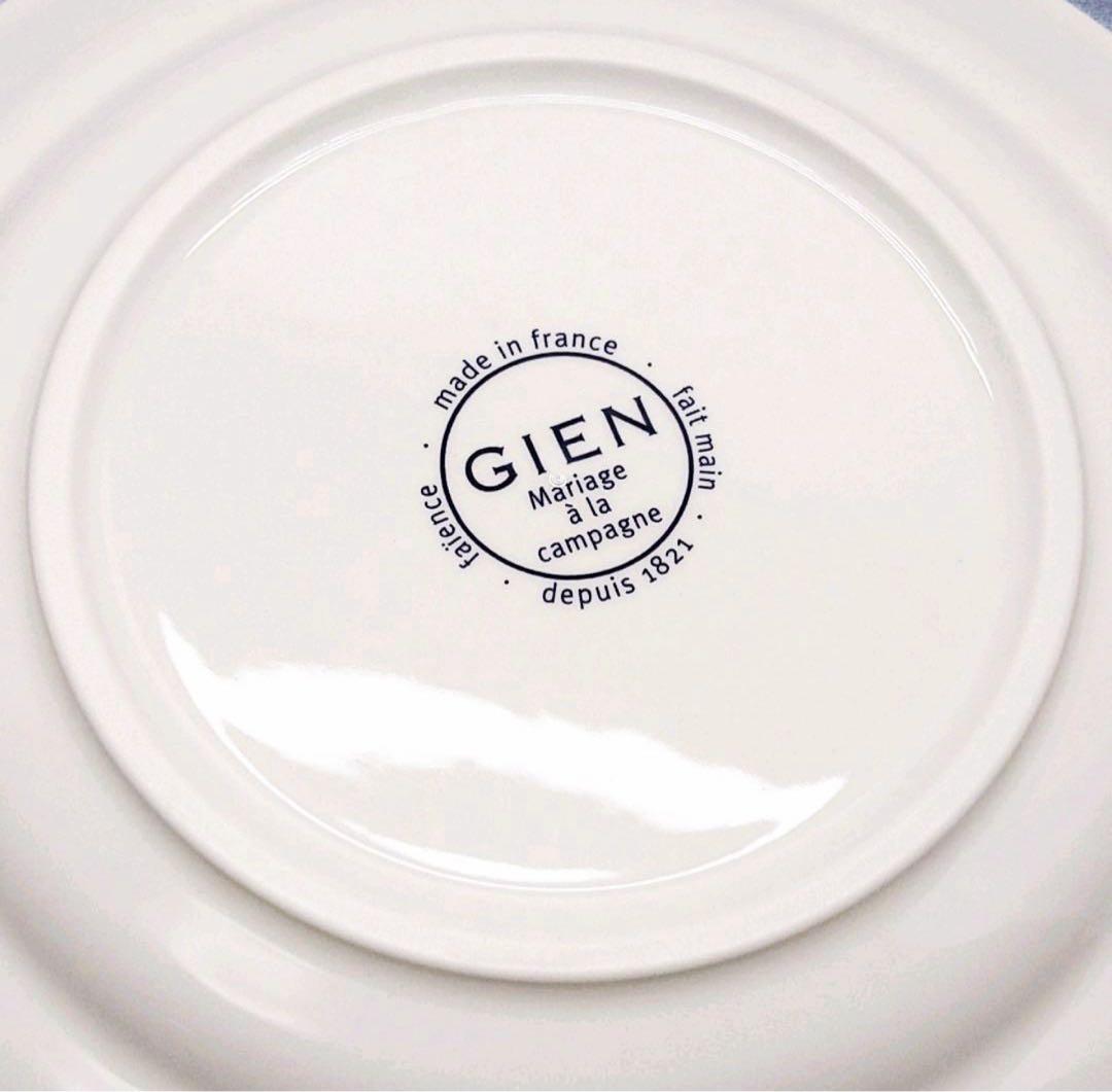 Gien ジアン　マリアージュ　ローズ　プレート6枚セット 未使用