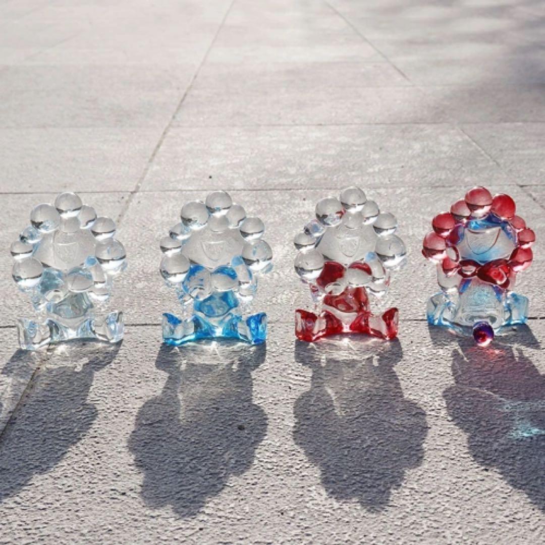 【万博限定】激レアミャクミャククリアフィギュア　レッド×ブルー