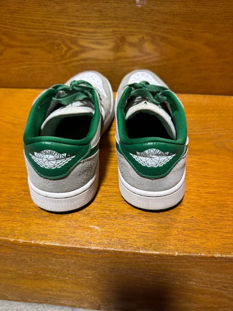 ナイキゴルフ　Nike Air Jordan 1 Low ホワイト/グリーン