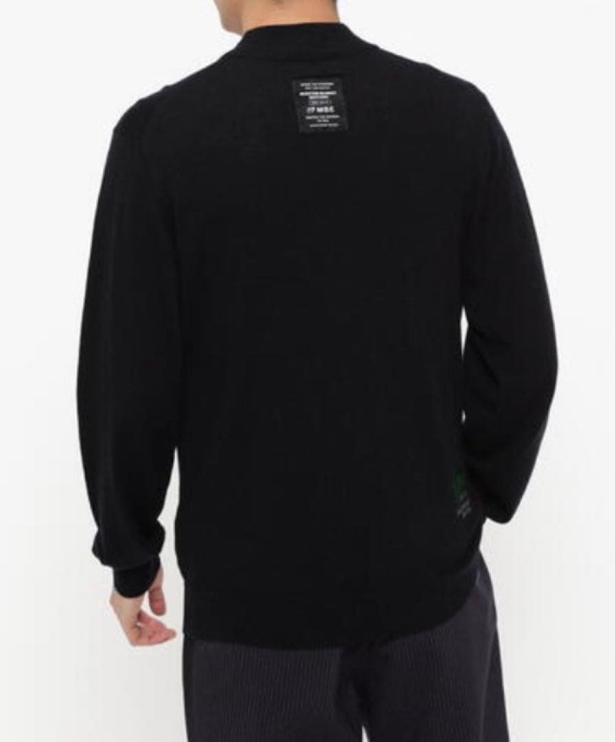 新品 パーリーゲイツ マスターバニー カシミヤ混 タートルネックニット 6LL黒