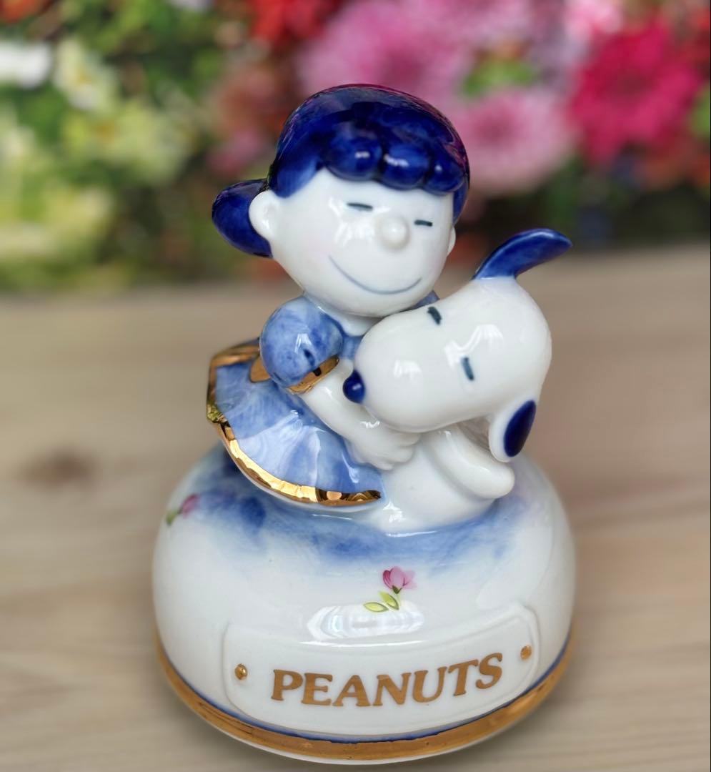 スヌーピー　オルゴール　レトロ