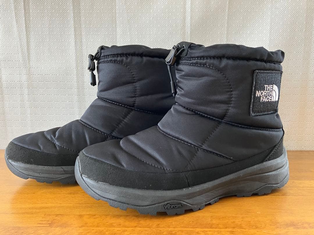 ノースフェイス ヌプシ ブーティー ウォータープルーフ ロゴ ショート 25cm