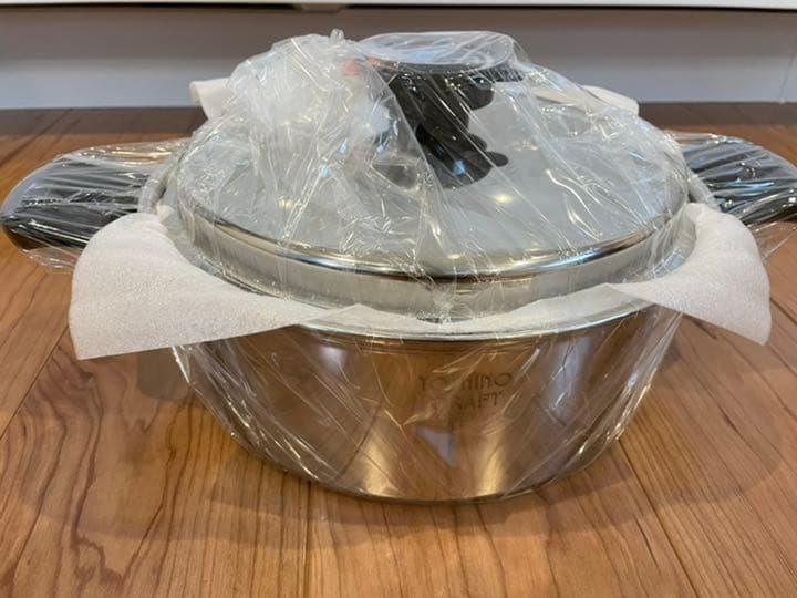 ヨシノクラフト　ステンレス鍋　両手鍋　24cm