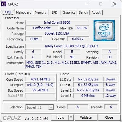 Windowsデスクトップ HP ProDesk 400 G5 i5 NVMe Wi-Fi Win11Pro