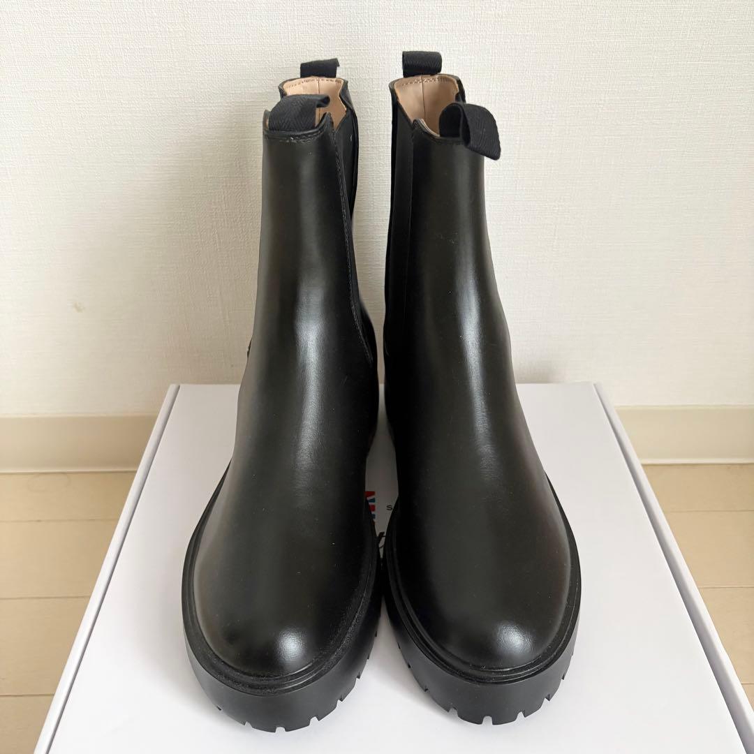 TWW SIDE GORE RAIN BOOTS MID ブラック 39