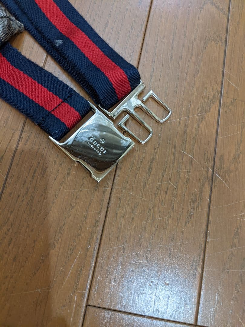 Gucci GGパターン ボディバッグ　ウエストポーチ