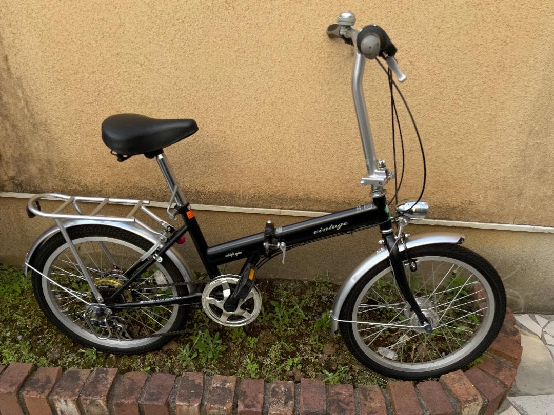 【美品】折りたたみ自転車　シマノ3段変速　20インチ