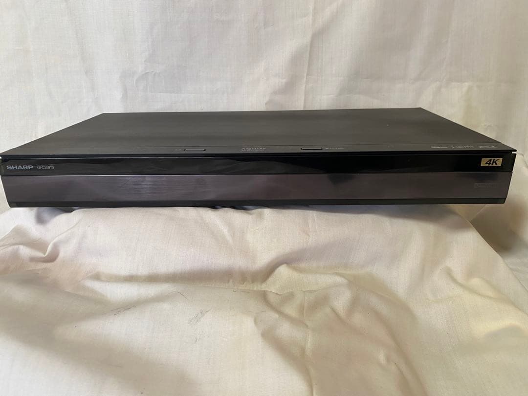 SHARP 4B-C20BT3 4Kブルーレイプレーヤー3番組　HDD202時間
