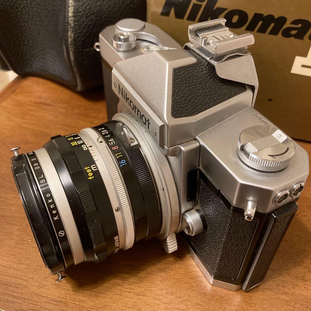 【希少】 Nikon Nikomat FS ニコマート NIKKOR-Hレンズ