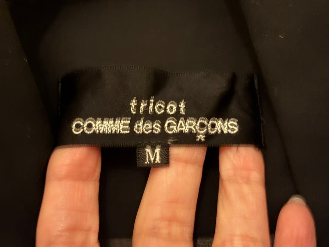 toricot COMME des GARÇONS ブラックシャツ M