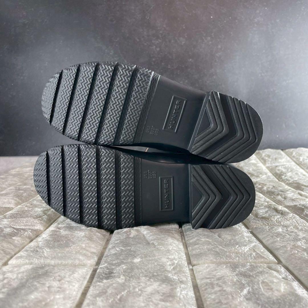 新品/EU37 HUNTER ハンター レインブーツ オリジナルツアー 長靴 黒