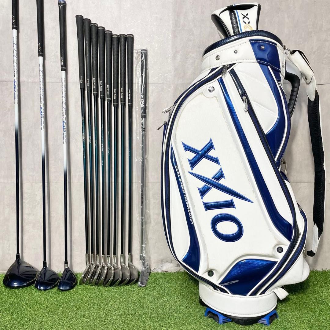 【貴重レフティ】ゼクシオ MP1200 ゴルフクラブセット 12本 R 左 良品
