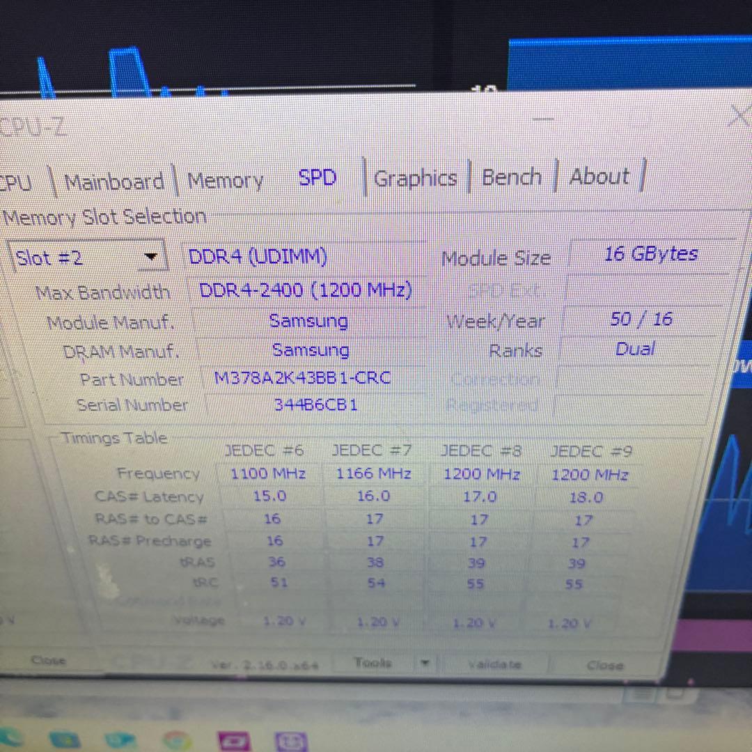 【複数テスト済】Samsung 16GB×2 32GB DDR4-2400T